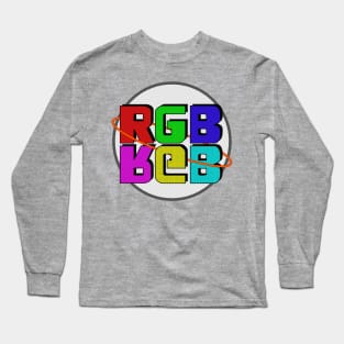 RGB Colors Long Sleeve T-Shirt